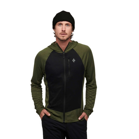 Black Diamond - Coefficient LT Hybrid Hoody Felpa con cappuccio